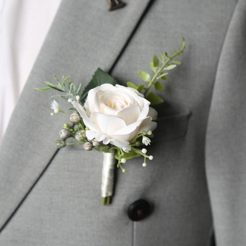 Men'S Formal Wear For A Wedding - Traje de boda ramillete hombre flor