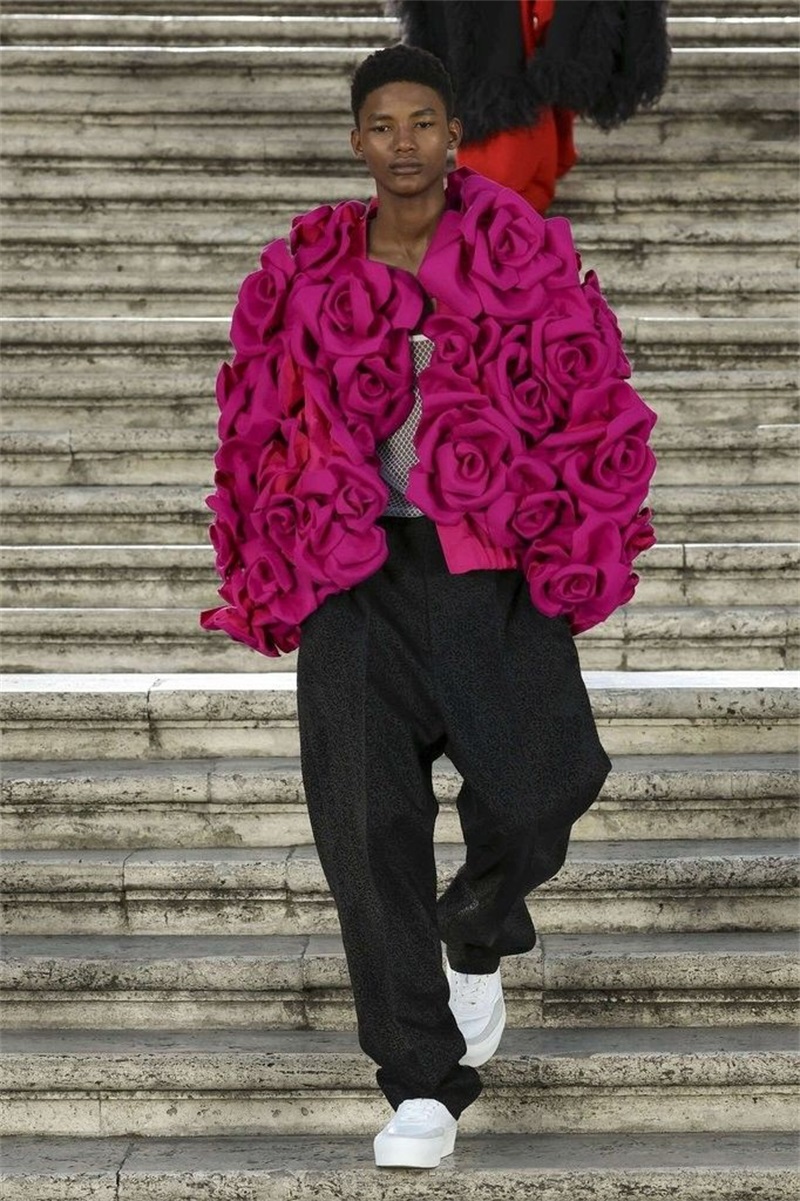 Men Formal Wear Pink - Conjunto de pantalón y traje rosa