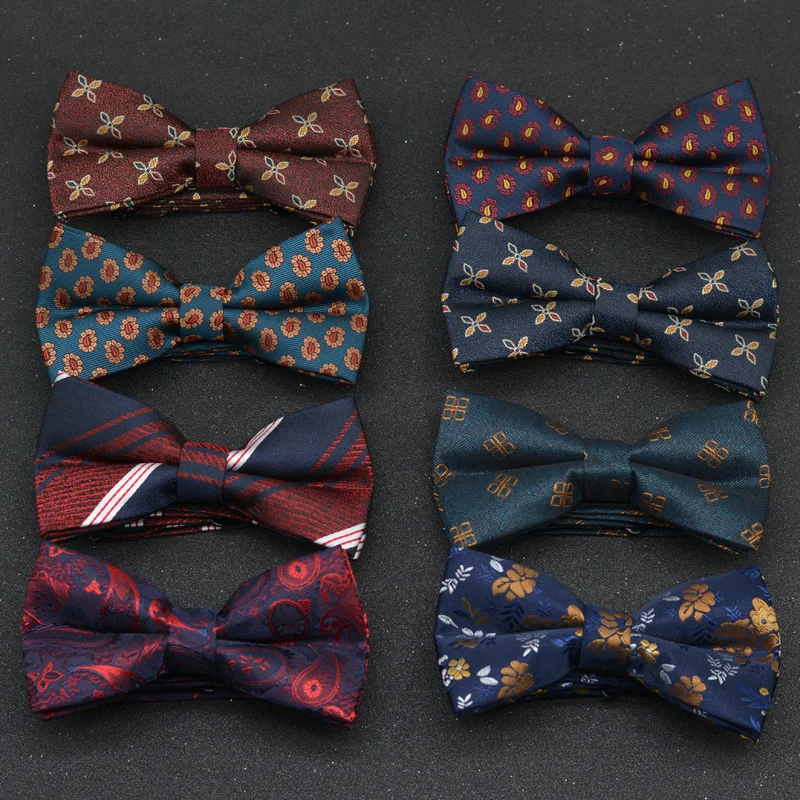 Men'S Formal Wear For A Wedding - Pajarita para hombre, doble, para boda,