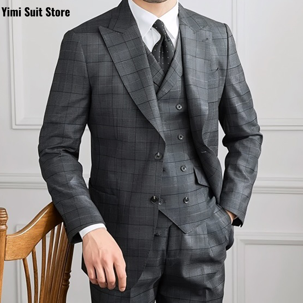 YiMinpwp-Conjunto de traje par - Men Formal Wear Modern reseña y precio
