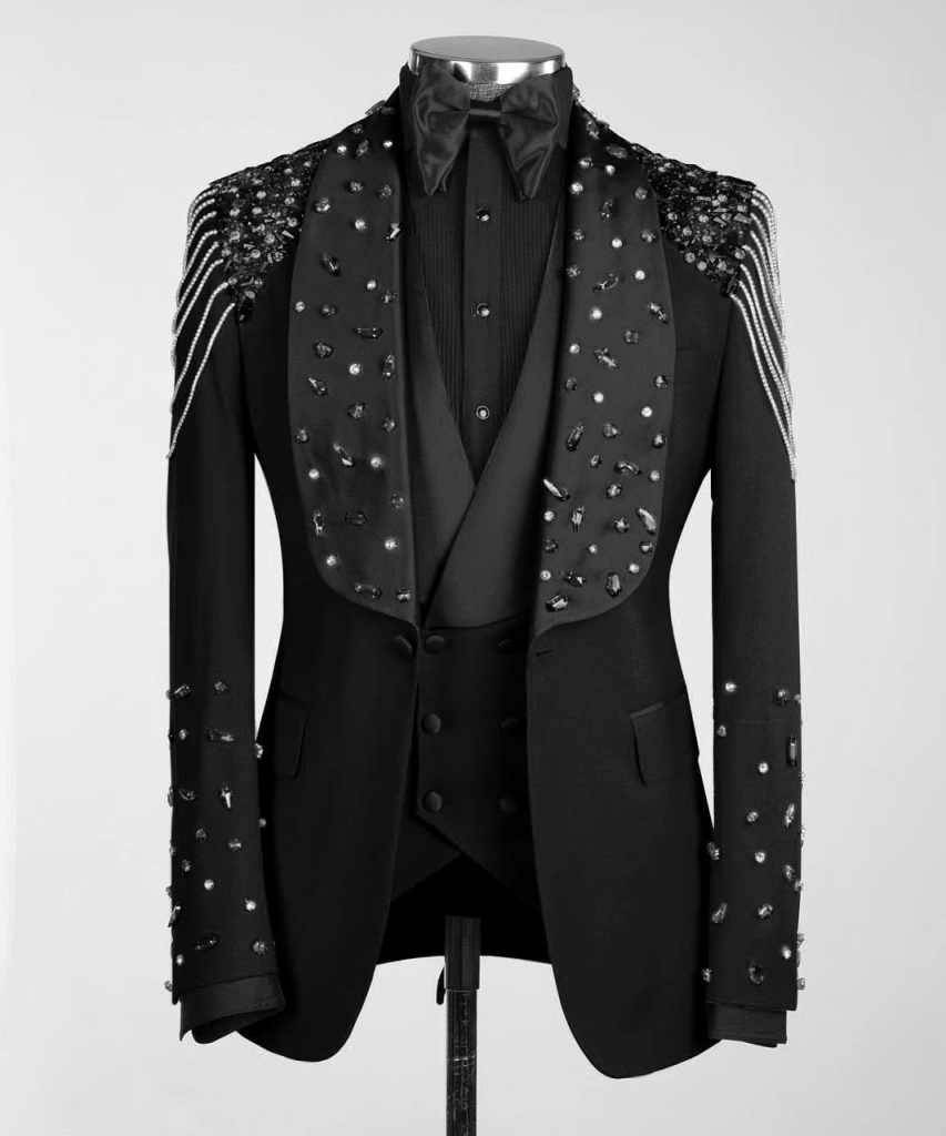 Trajes de boda a medida de luj - Men Formal Wear Modern reseña y precio