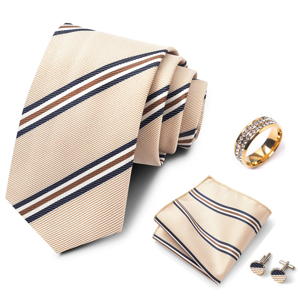 Conjunto de corbata a rayas pa - Men'S Formal Wear For A Wedding reseña y precio