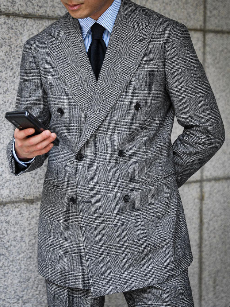 Traje de negocios a cuadros pa - Men'S Formal Wear For A Wedding reseña y precio