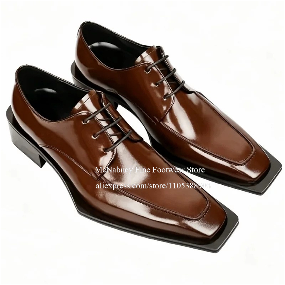 Zapatos de Vestir de Cuero con - Men'S Formal Wear For A Wedding reseña y precio