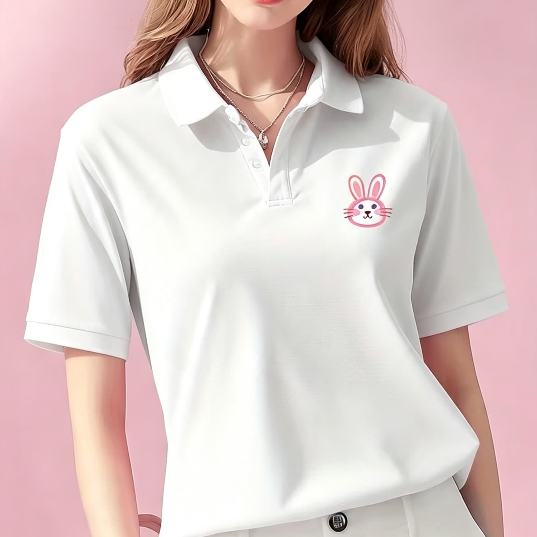 Polo unisex negro con cuello d - Men Formal Wear Pink reseña y precio