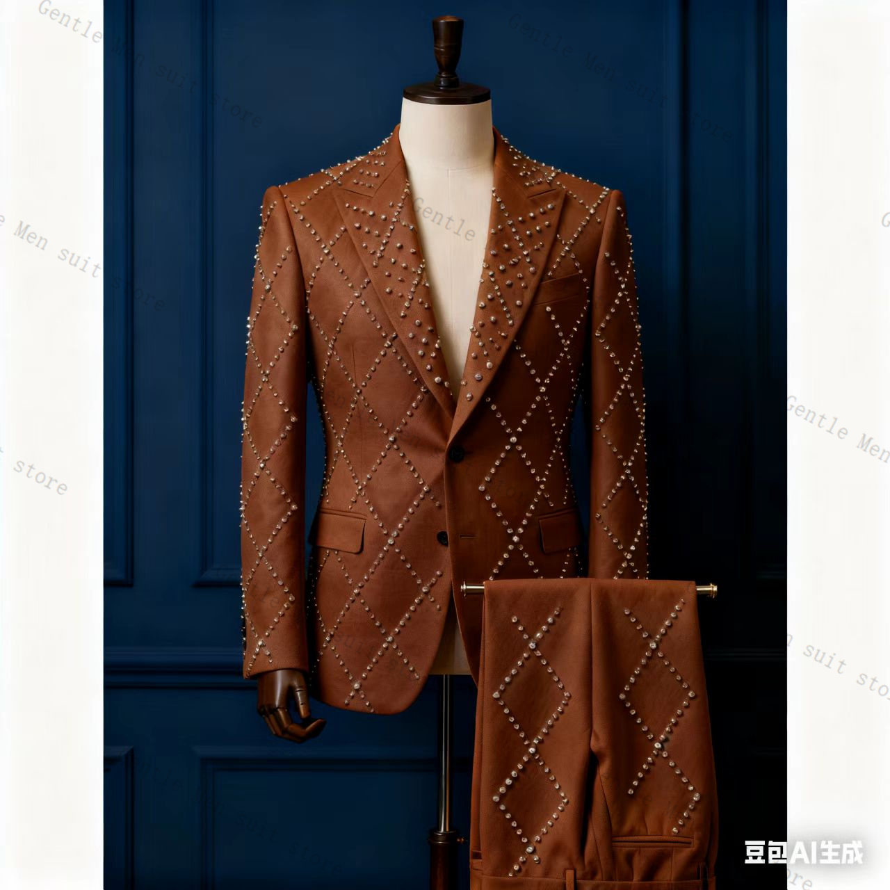 Conjunto de traje rosa para ho - Men Formal Wear Pink reseña y precio
